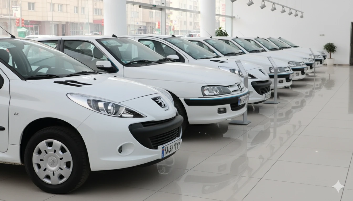 نمای بیرونی شعبه معین خودرو